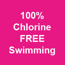 100% Chlorine free swimming